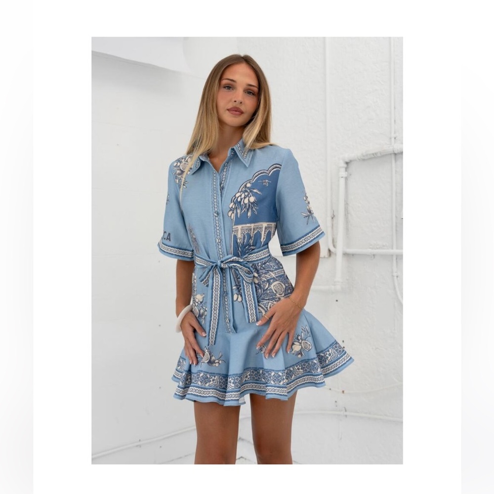 ALEMAIS Villa Romantica Mini Dress – Size 2